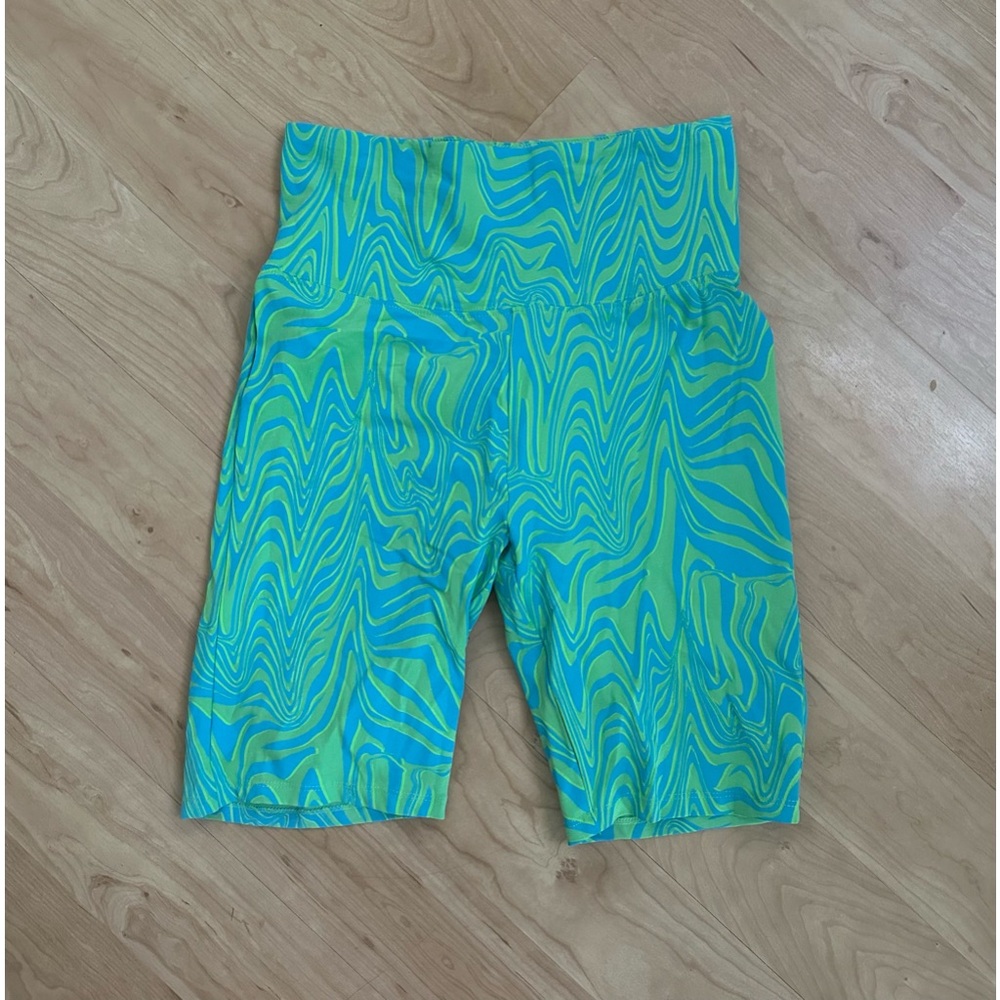 Retro Exercise Bike Shorts